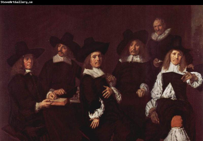 Frans Hals Gruppenportrat der Regenten des Altmannerhospitzes in Haarlem